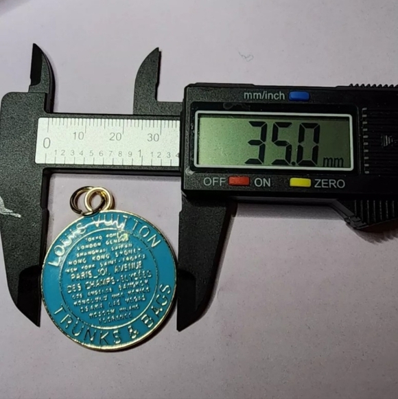 Authentic Large Louis Vuitton Charm Trunks & Bags Aqua - Picture 4 of 7